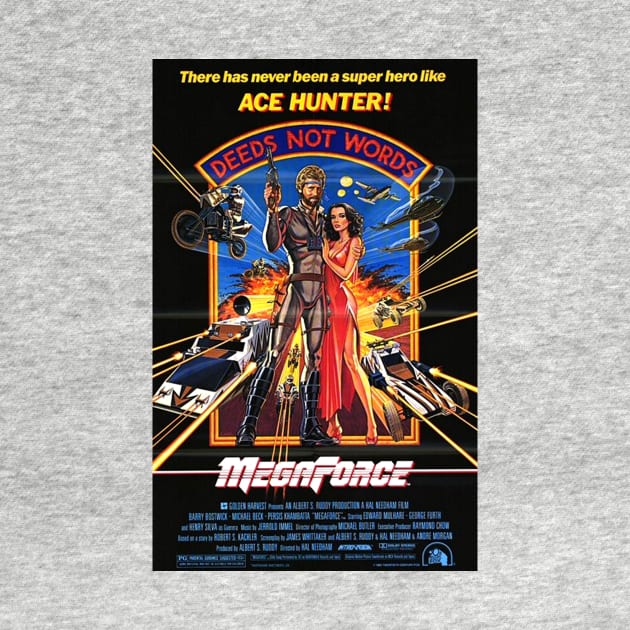 Classic Science Fiction Movie Poster - MegaForce by Starbase79